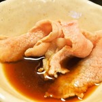 そ！これこれ 豚肉屋 - 黒豚のしゃぶしゃぶ（黒豚 豚トロ肉）