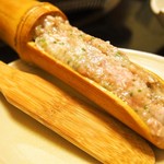 そ！これこれ 豚肉屋 - 黒豚のしゃぶしゃぶ（黒豚の手作りつくね）