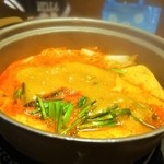 そ！これこれ 豚肉屋 - 黒豚バラ肉キムチ鍋