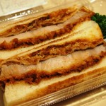 そ！これこれ 豚肉屋 - 【要予約：持ち帰り用】黒豚ロースかつサンド