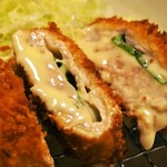 そ！これこれ 豚肉屋 - 黒豚ミルフェィーユかつ