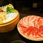 黒豚のしゃぶしゃぶ