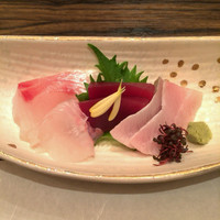 和食 鮨 日本酒 銀波 銀座店 - 乾燥しかけた刺身！！
