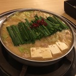 博多もつ鍋 蟻月 心斎橋 - 味噌もつ鍋
