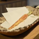 鞍馬口 寿星 - 天ぷら
      「京かんざし」
      
      2016.12撮影