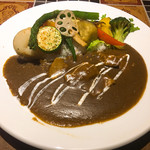 【カレー専門店】円山教授。 - 野菜ポークカレー