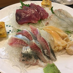 魚がし寿司 - 刺身盛り