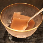 割烹 久田 - 名物 水羊羹