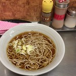 田舎そば - かけそば270円