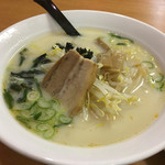 福龍亭 - 「豚骨ラーメン」ラーメンセット(夜)¥800