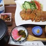 パレス和光 - ポークソテー定食＠940