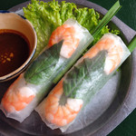 生春巻（1本）Fresh spring roll