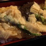 京料理 旬味旬彩 太一 - 湯葉餡かけ天重