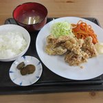 かき小屋オストラZ - からあげランチ2016.12.07