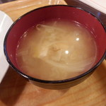 ユニ・カフェ - お味噌汁