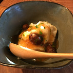 59758612 - 湯葉豆腐とむかごの和え物