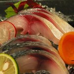 食い処あだち - 生さば刺身(2010.12)