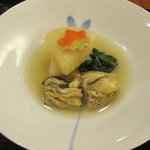 田・和味彩々 - 聖護院蕪と牡蠣の煮物