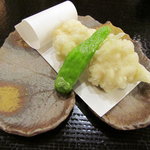 田・和味彩々 - 鱈きくの天ぷら