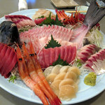 丼なもんや！ - 2010.12.4　刺身盛り合わせ