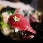 おさかな市場 - マグロ美味い。
