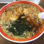 ラーメン専科 麺々 - チャーシューメン(大盛)