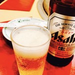 大阪ぼてぢゅう - 冷たい瓶ビールは旨いよね～