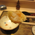 日本橋 蕎ノ字 - 中は天麩羅の良店でお約束・のレア状態