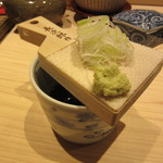 日本橋 蕎ノ字 - 盛り蕎麦の薬味