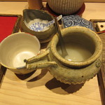 日本橋 蕎ノ字 - 蕎麦湯