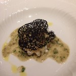 La Brianza - 白子のソテーにイカスミ