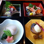 Hinokizaka - お箱に美しく盛られたお料理たち♪