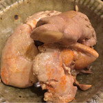 食堂 おがわ - 2016年12月。アン肝（700円）。