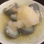 食堂 おがわ - 2016年12月。青なまこ酢（1000円）。