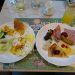 Evergreen Laurel Hotel - 主人のオリジナルモーニングセット