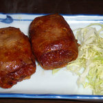 新橋 やきとん - 肉巻きおにぎり