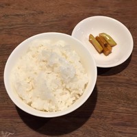 開化亭 - ご飯・漬物