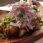 和膳と酒肴 廚 - 唐揚げ 2016.12再訪