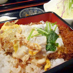 とんかつ ひのや - ロースかつ重850円