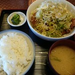 SARA - ねぎカツ定食(1000円)