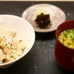 麻布十番 ふくだ - お食事