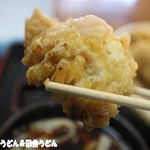 田舎打ち 麺蔵 - 2016年12月　かしわ天