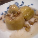 茄子緑豆煮浸し