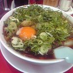 新福菜館 東土川店 - 麺固い目　ネギ多い目　たまご入り