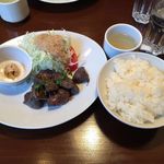 ステーキてっぺい - てっぺいステーキランチ￥１３００