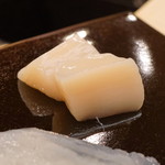 日本橋蛎殻町 すぎた - 帆立貝　塩か山葵醬油で