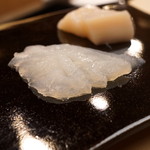 日本橋蛎殻町 すぎた - かわはぎ　肝醤油で