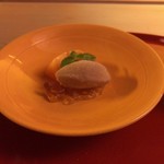 祇園 末友 - 冬柿と柿アイス