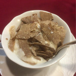 かわむら - オーブンで焼いた虎河豚の白子と白トリュフ