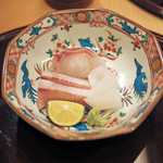 赤坂 詠月 - 佐島の鯛と新潟のヒラメと淡路島のアオリイカ